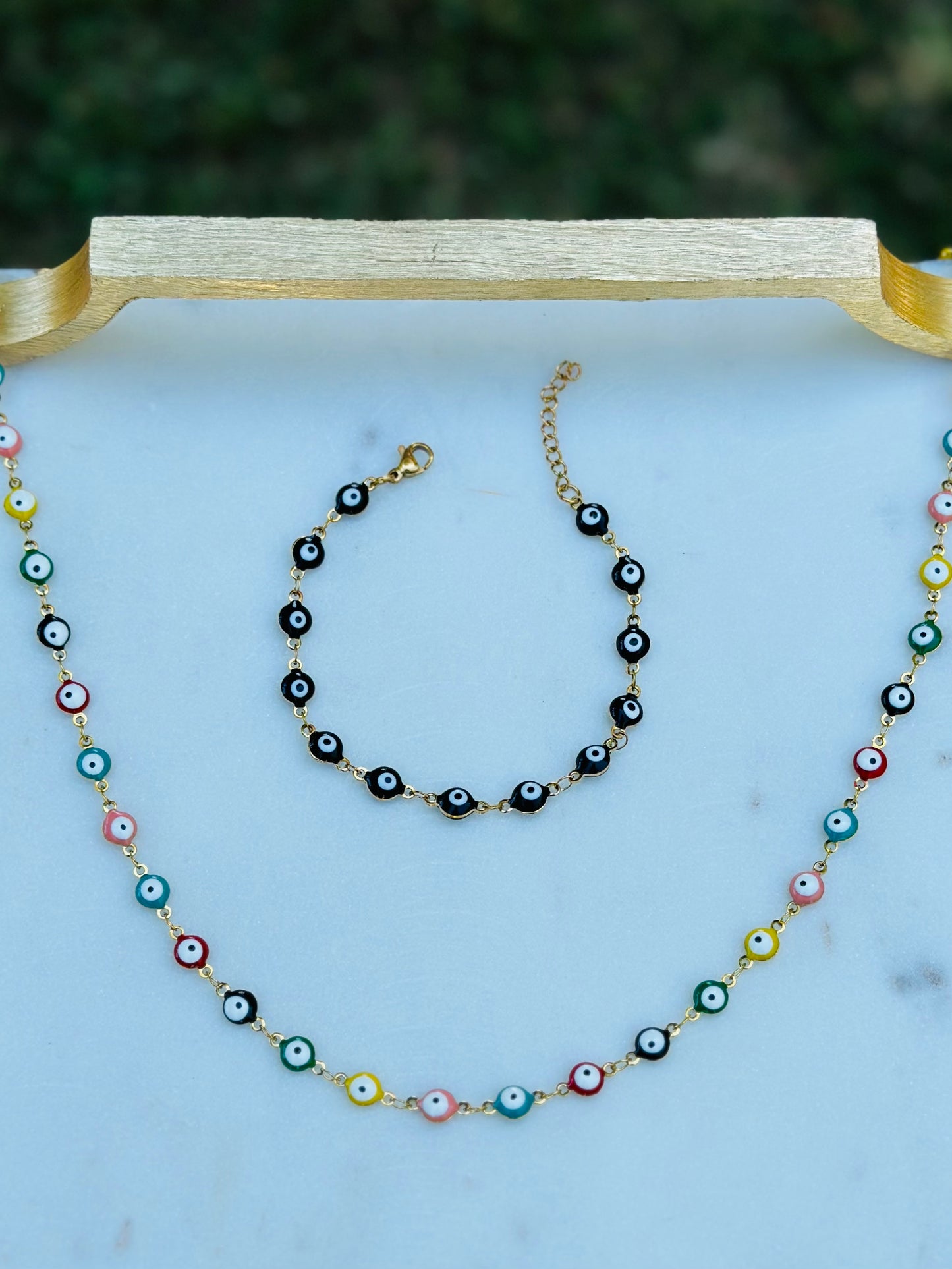 RAINBOW EYE NECKLACE