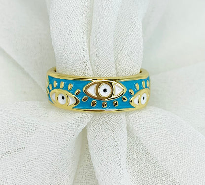 TURQUOISE EYE RING